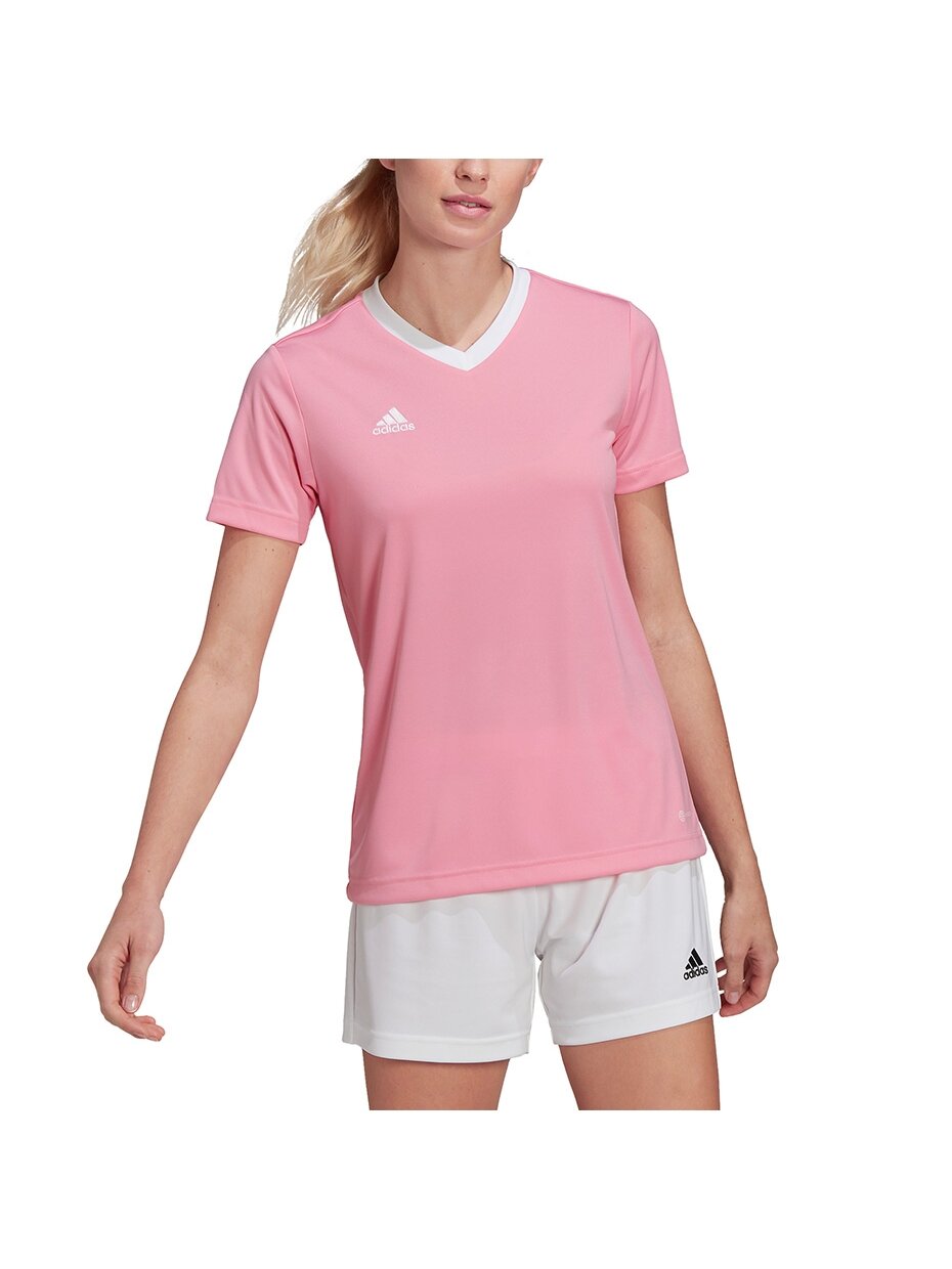 Moteriški marškinėliai Adidas Entrada 22 Jersey pink HC5075 2 Moteriški marškinėliai Adidas Entrada 22 Jersey pink HC5075 2