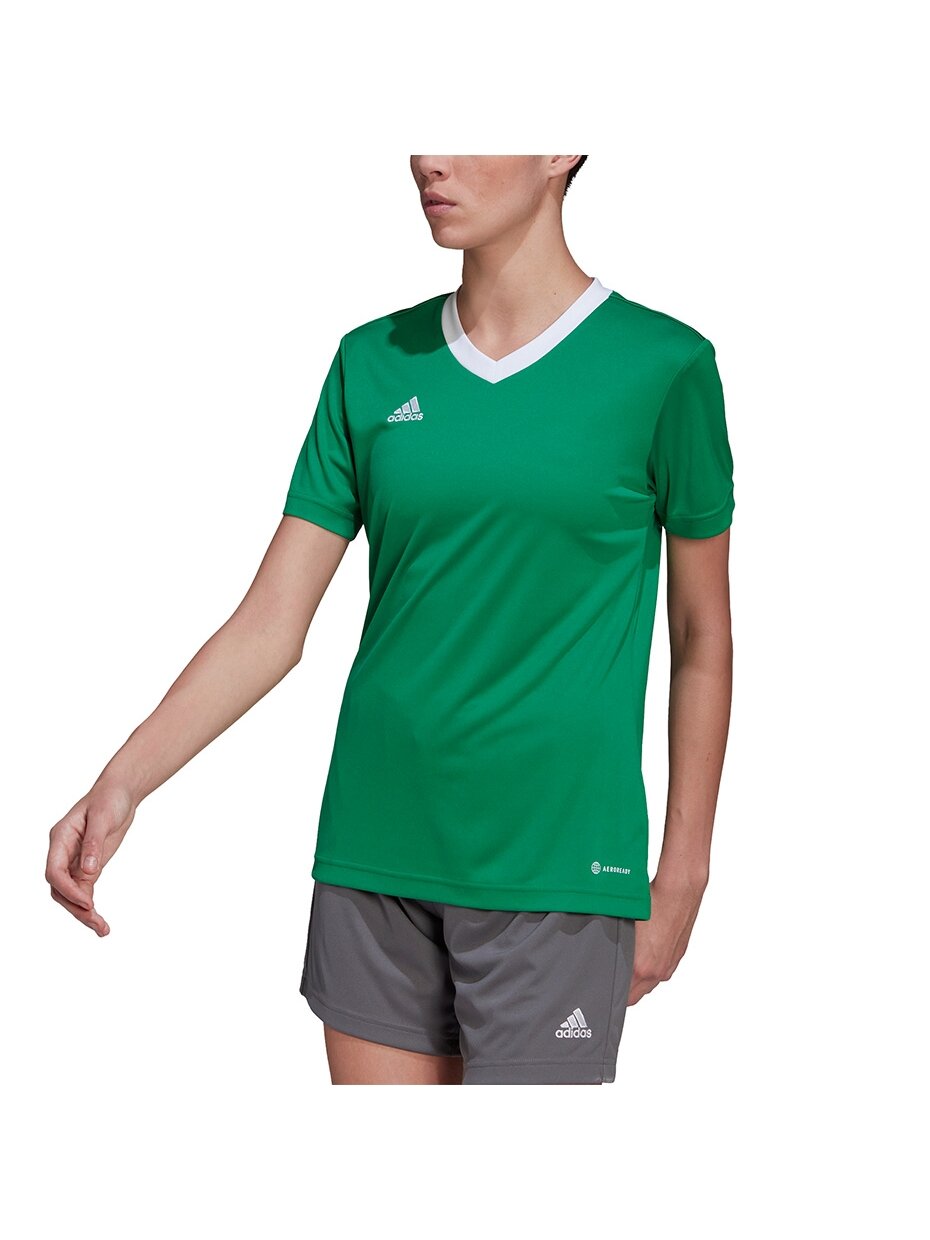 Adidas Entrada 22 Moteriški marškinėliai žali HI2124 2