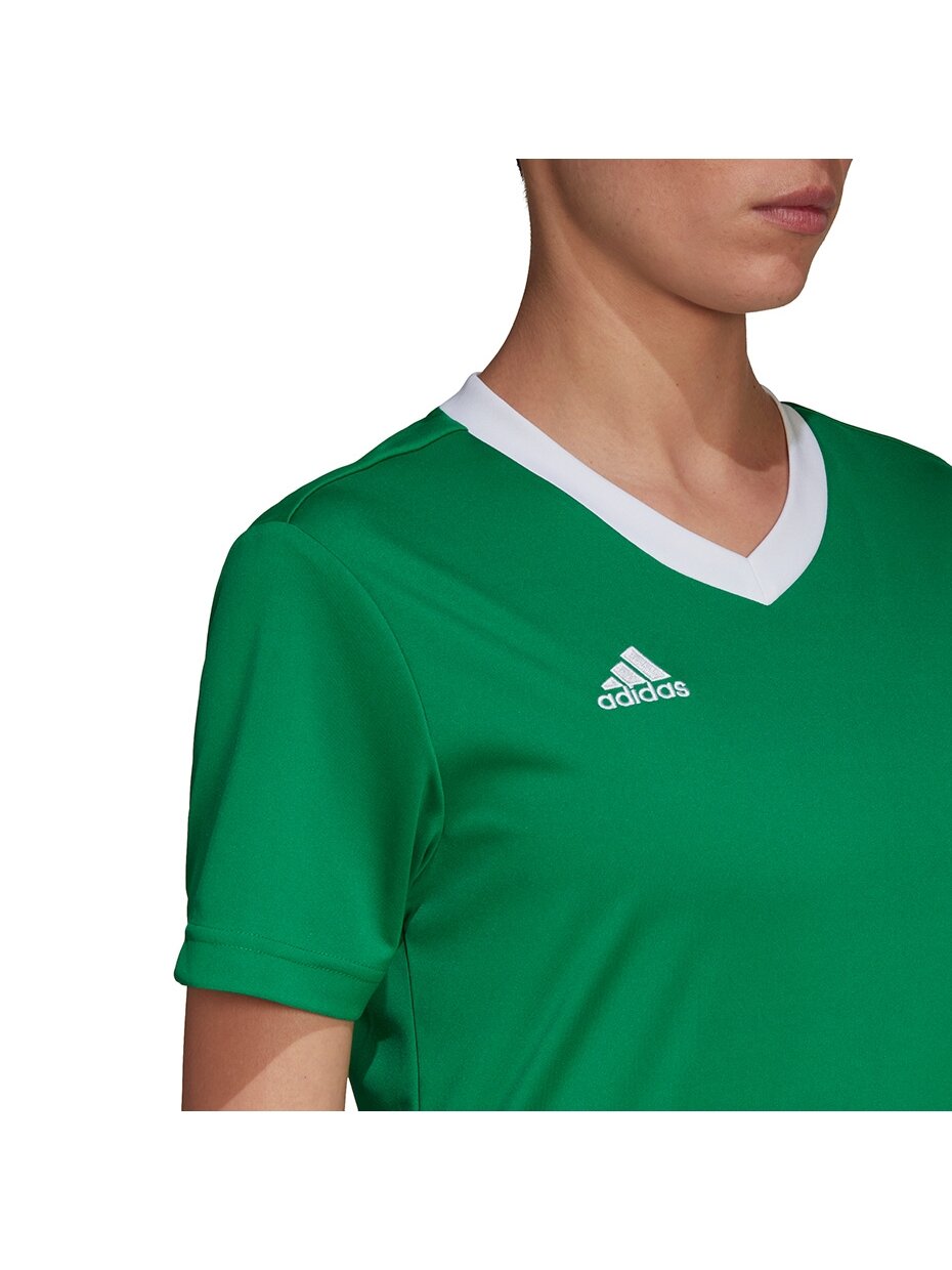 Adidas Entrada 22 Moteriški marškinėliai žali HI2124 7