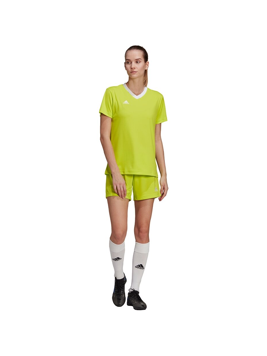 Adidas Entrada 22 Jsy moteriški marškinėliai, žalios spalvos HC5080 2