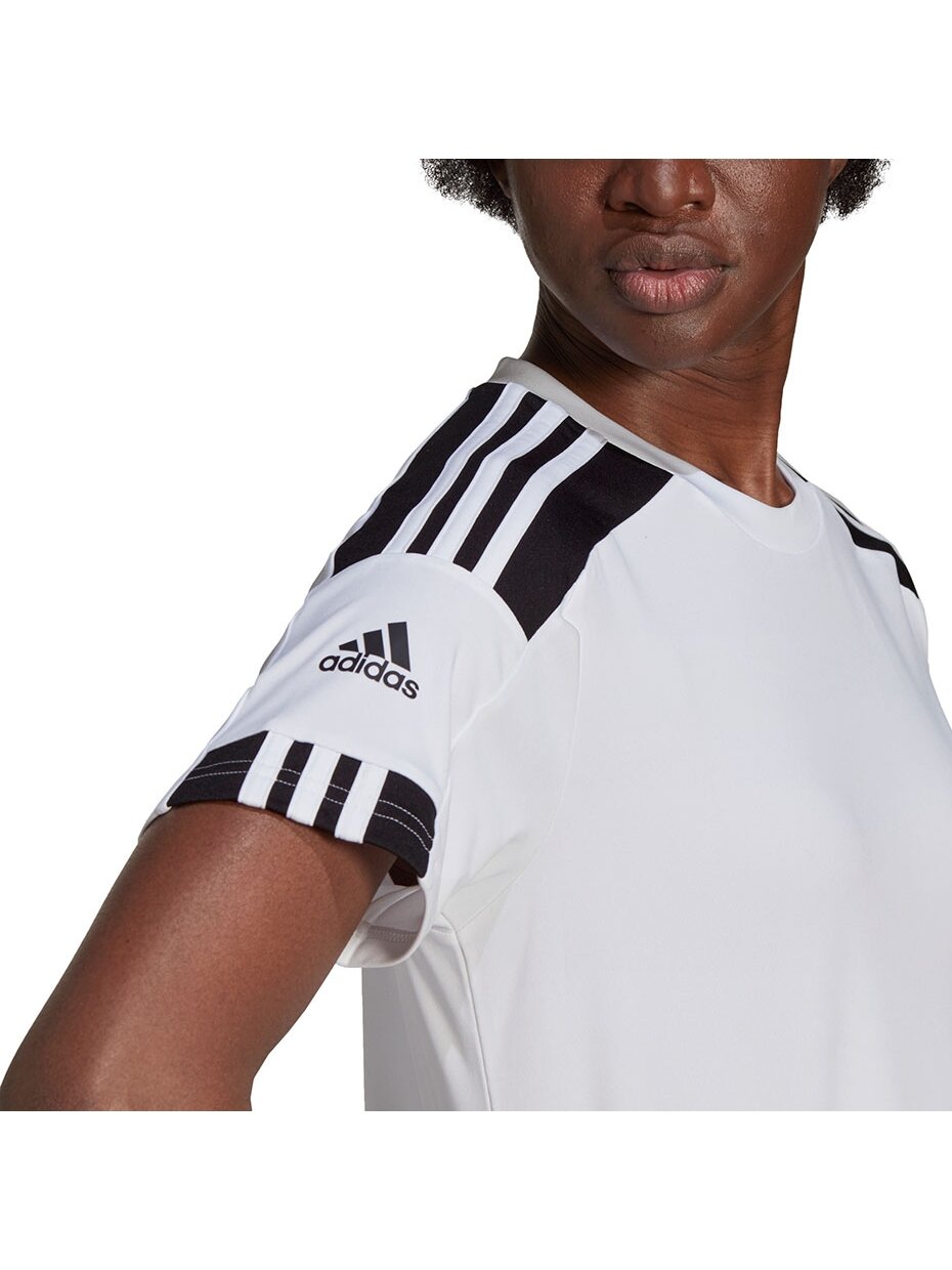 Adidas Squadra 21 moteriški marškinėliai balti GN5753 4 Adidas Squadra 21 moteriški marškinėliai balti GN5753 4