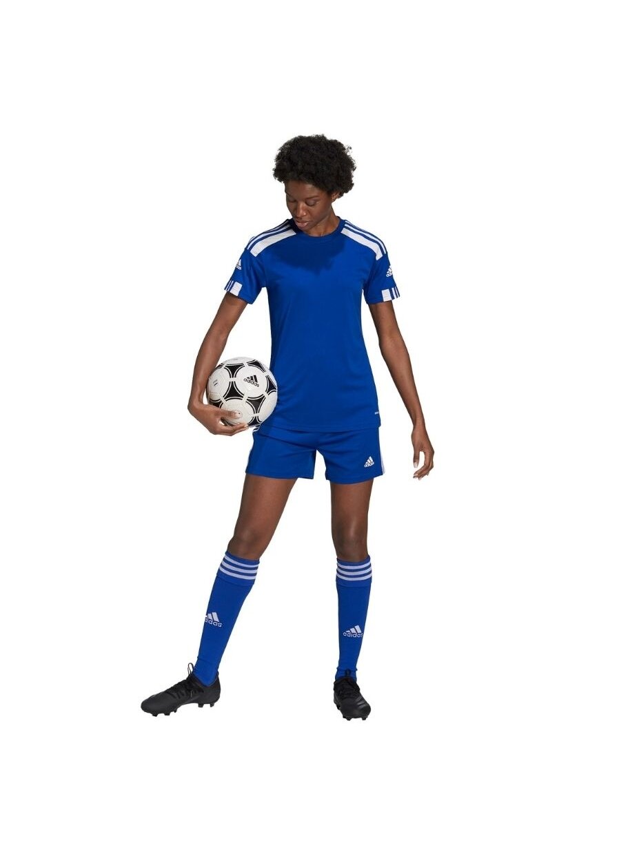 Adidas Squadra 21 moteriški marškinėliai, mėlyni GK9150 3 Adidas Squadra 21 moteriški marškinėliai, mėlyni GK9150 3