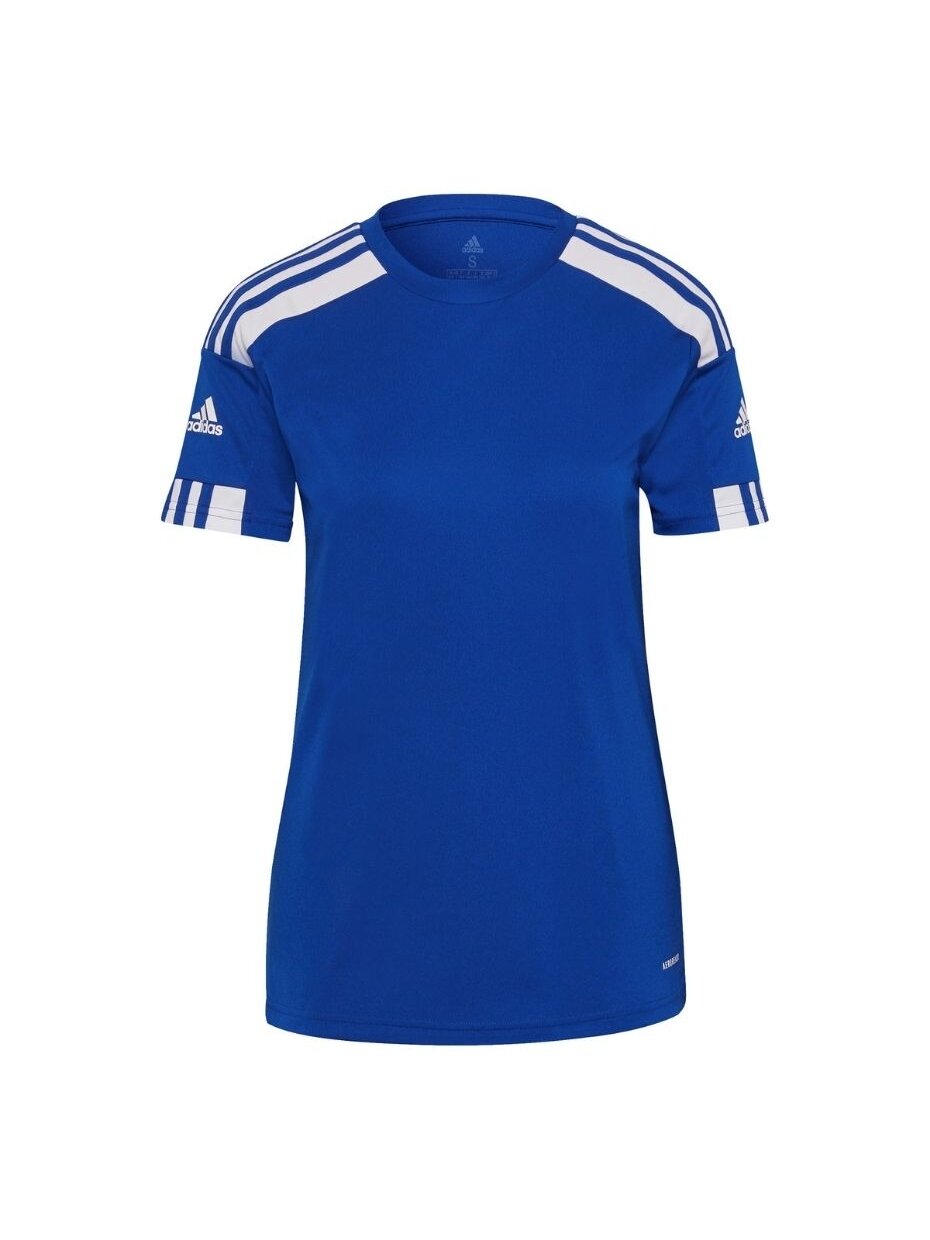 Adidas Squadra 21 moteriški marškinėliai, mėlyni GK9150 Adidas Squadra 21 moteriški marškinėliai, mėlyni GK9150