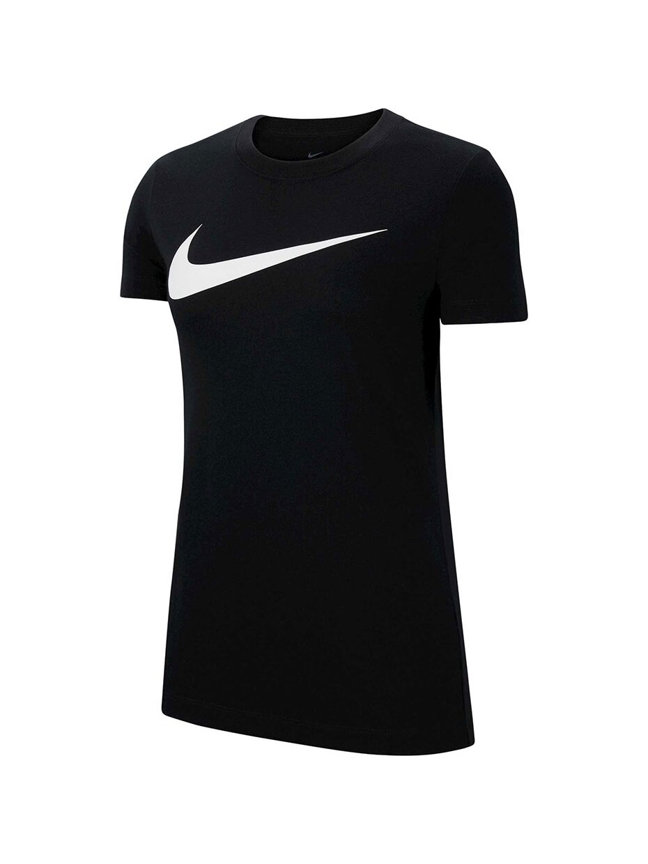 Nike Dri-FIT Park 20 moteriški marškinėliai juodi CW6967 010 Nike Dri-FIT Park 20 moteriški marškinėliai juodi CW6967 010