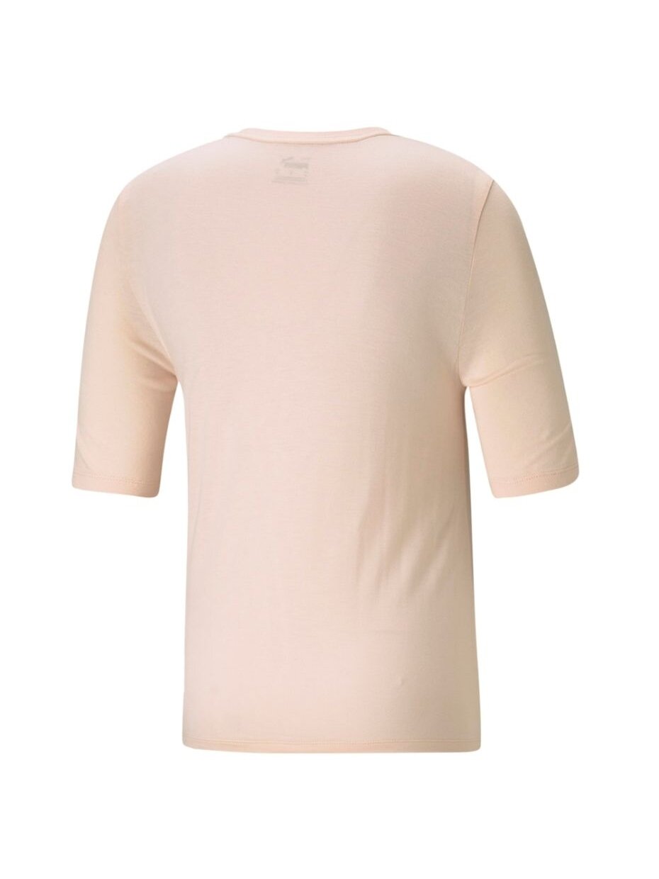 Puma Modern Basics Tee Cloud moteriški marškinėliai, rožiniai 585929 27 1