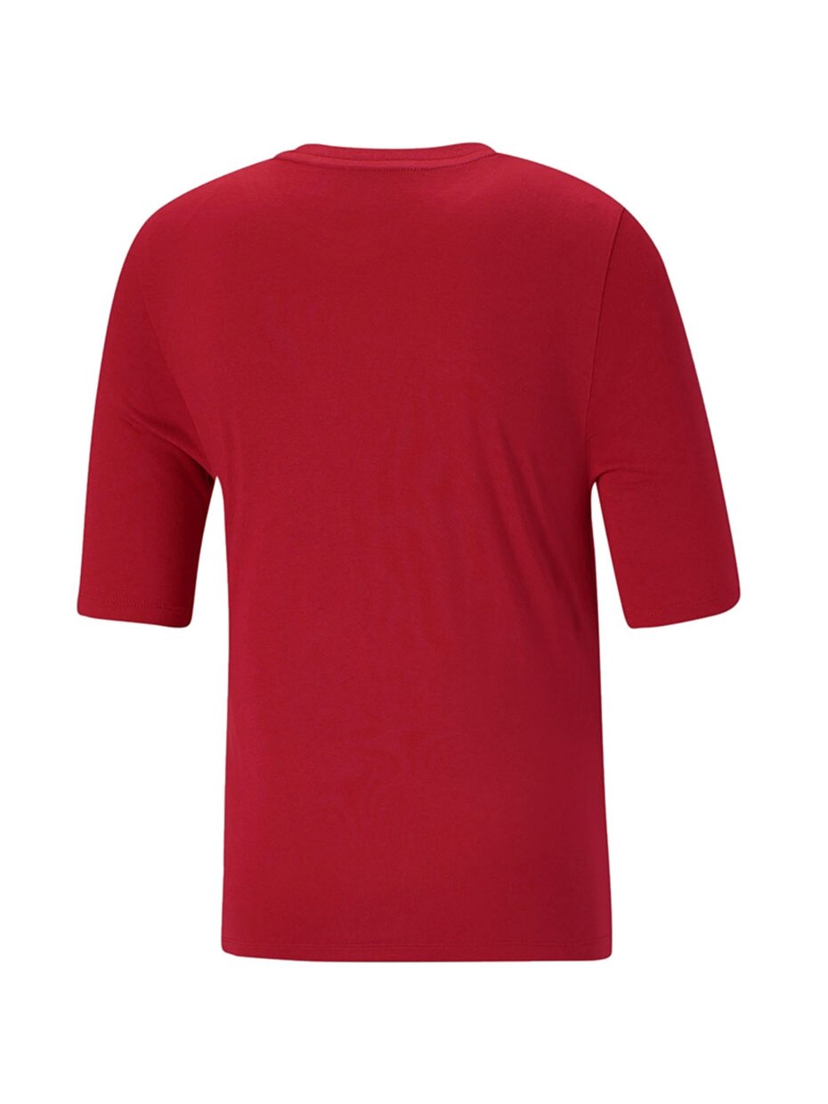 Puma Modern Basics Tee moteriški marškinėliai raudoni 585929 22 1 Puma Modern Basics Tee moteriški marškinėliai raudoni 585929 22 1