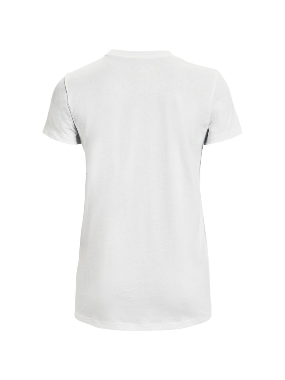 Under Armour Live Sportstyle Graphic moteriški marškinėliai balti SSC 1356305 102 1