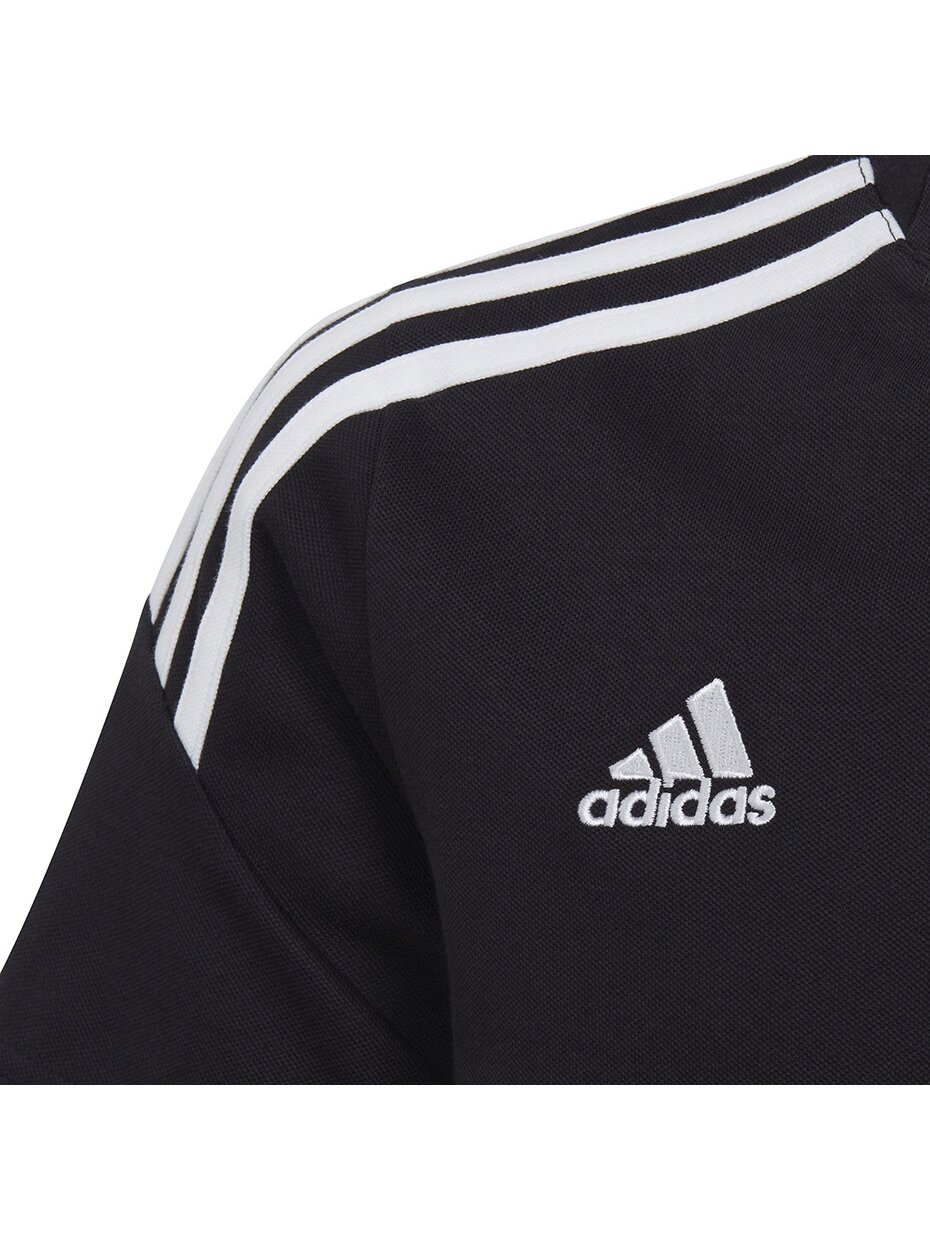 Adidas Condivo 22 Polo vaikiški marškinėliai, juodi H44110 3 Adidas Condivo 22 Polo vaikiški marškinėliai, juodi H44110 3