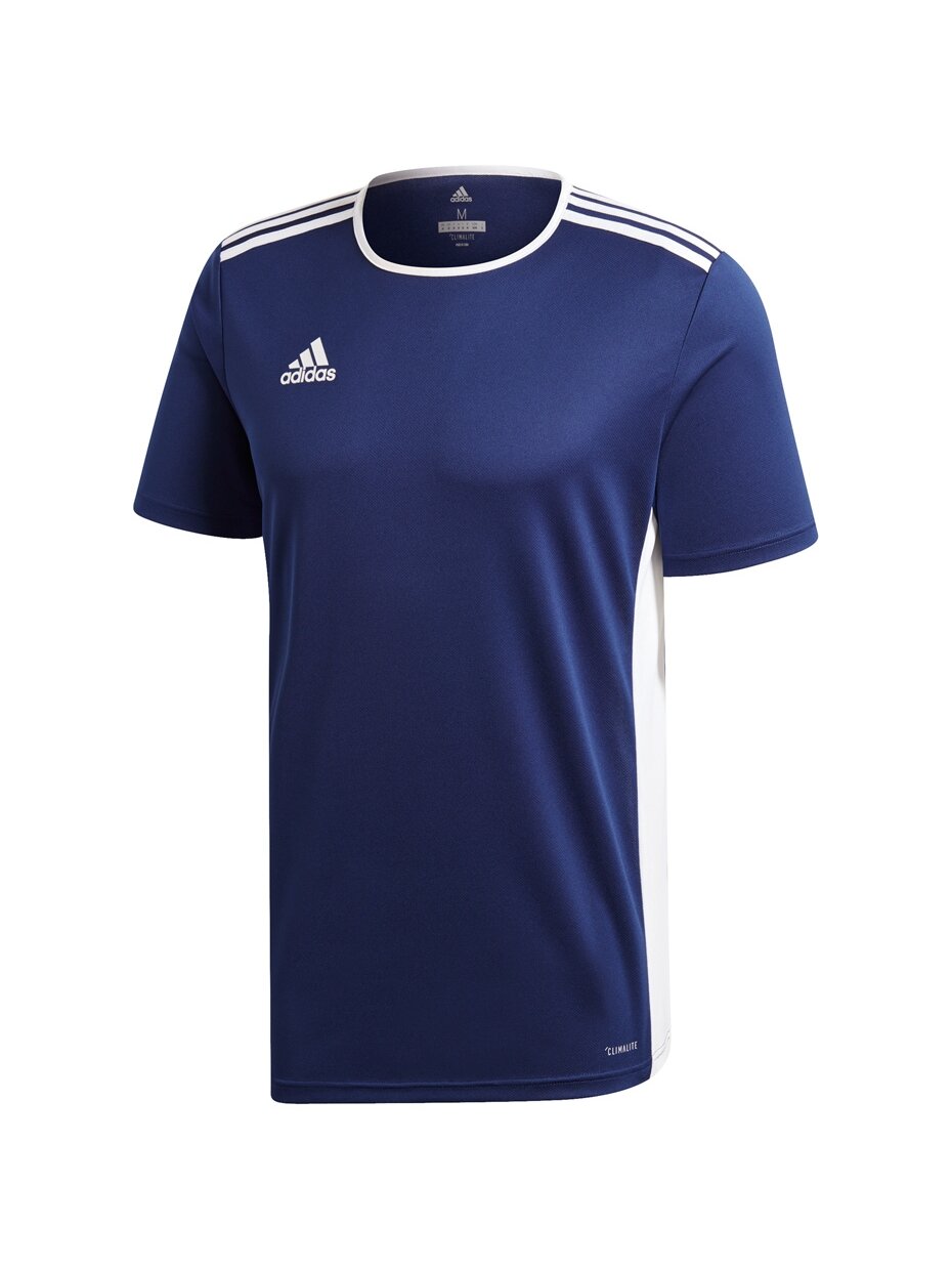 Adidas Entrada 18 Jersey JUNIOR vaikų futbolo marškinėliai tamsiai mėlyni CF1047