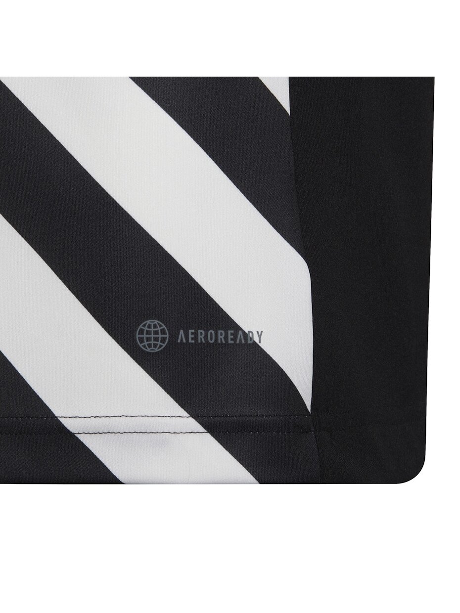 Adidas Entrada 22 Graphic Jersey vaikiški marškinėliai, juodai balti HF0123 3 Adidas Entrada 22 Graphic Jersey vaikiški marškinėliai, juodai balti HF0123 3