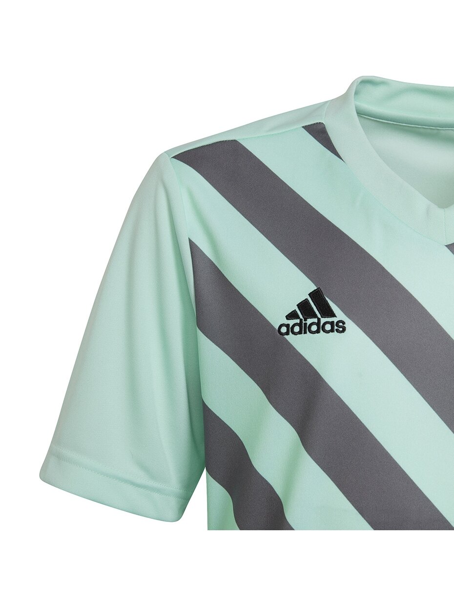 Adidas Entrada 22 Graphic Jersey vaikiški marškinėliai mėtų pilkumo HF0127 2 Adidas Entrada 22 Graphic Jersey vaikiški marškinėliai mėtų pilkumo HF0127 2