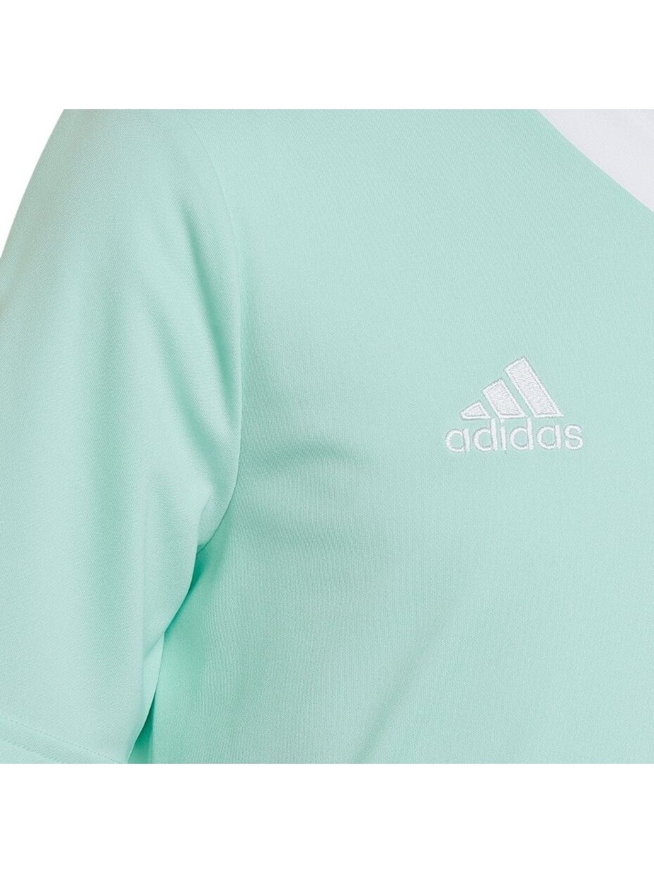 Vaikiški marškinėliai adidas Entrada 22 Jersey mint HC5078 1 Vaikiški marškinėliai adidas Entrada 22 Jersey mint HC5078 1