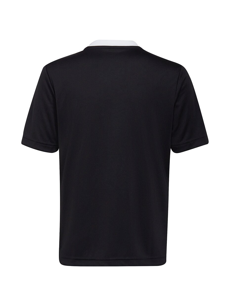Adidas Entrada 22 Jsy vaikiški marškinėliai, juodi H57497 1