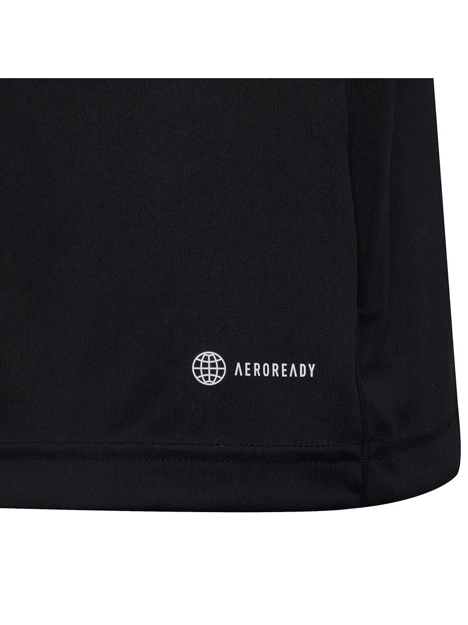 Adidas Entrada 22 Jsy vaikiški marškinėliai, juodi H57497 4 Adidas Entrada 22 Jsy vaikiški marškinėliai, juodi H57497 4