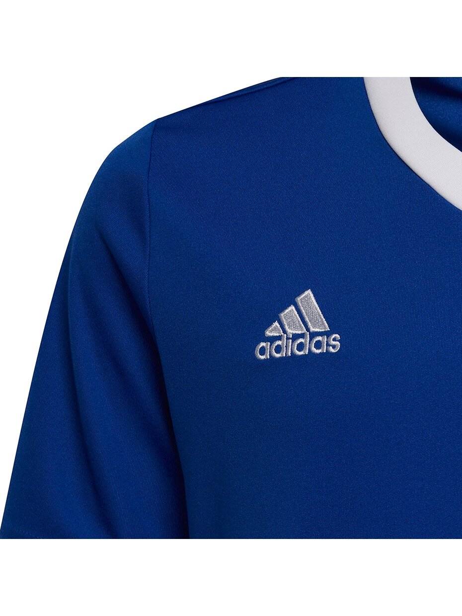 Adidas Entrada 22 Jsy vaikiški marškinėliai, mėlyni HG3948 3 Adidas Entrada 22 Jsy vaikiški marškinėliai, mėlyni HG3948 3