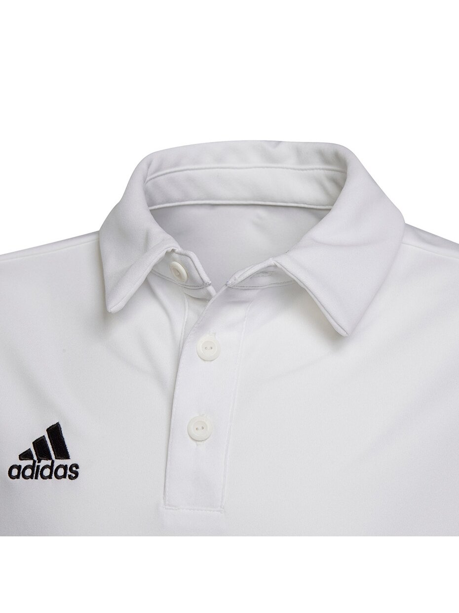 Adidas Entrada 22 Polo vaikiški marškinėliai, balti HC5059 2 Adidas Entrada 22 Polo vaikiški marškinėliai, balti HC5059 2