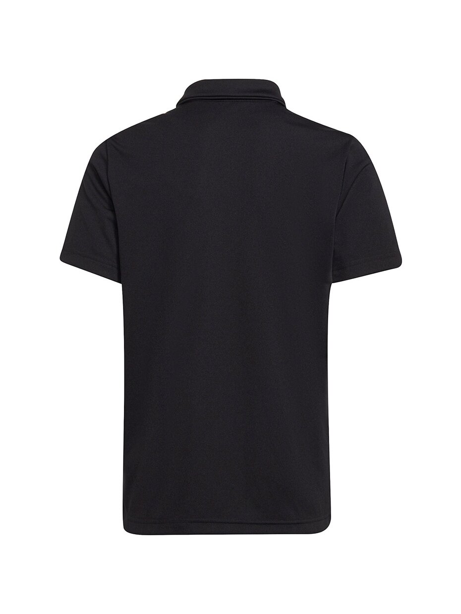 Adidas Entrada 22 Polo vaikiški marškinėliai, juodi H57481 1 Adidas Entrada 22 Polo vaikiški marškinėliai, juodi H57481 1