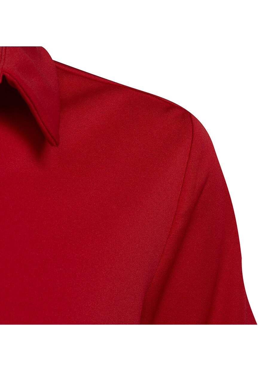 Adidas Entrada 22 Polo vaikiški marškinėliai, raudoni H57495 3 Adidas Entrada 22 Polo vaikiški marškinėliai, raudoni H57495 3