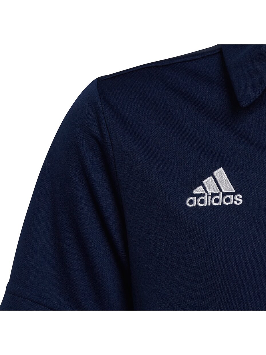 Adidas Entrada 22 Polo vaikiški marškinėliai, tamsiai mėlyni H57493 4 Adidas Entrada 22 Polo vaikiški marškinėliai, tamsiai mėlyni H57493 4