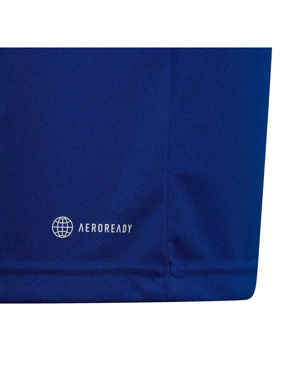 Adidas Entrada 22 Polo vaikiški marškinėliai, mėlyni HG6289 4 Adidas Entrada 22 Polo vaikiški marškinėliai, mėlyni HG6289 4