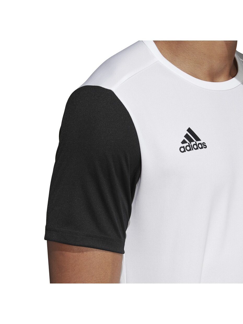 Adidas Estro 19 Jersey JUNIOR vaikiški marškinėliai, balti DP3221 8