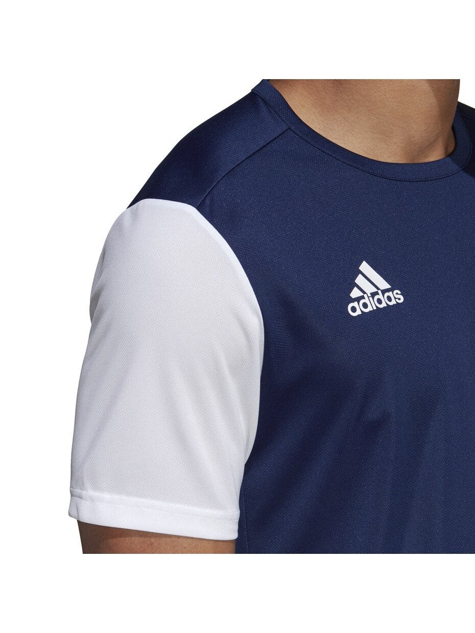 Adidas Estro 19 Jersey JUNIOR vaikiški marškinėliai, tamsiai mėlyni DP3219/DP3232 4 Adidas Estro 19 Jersey JUNIOR vaikiški marškinėliai, tamsiai mėlyni DP3219/DP3232 4