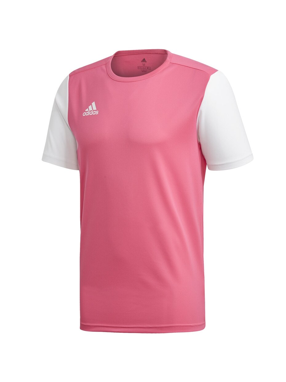 Adidas Estro 19 Jersey JUNIOR vaikiški marškinėliai, rožinė DP3228 1 Adidas Estro 19 Jersey JUNIOR vaikiški marškinėliai, rožinė DP3228 1