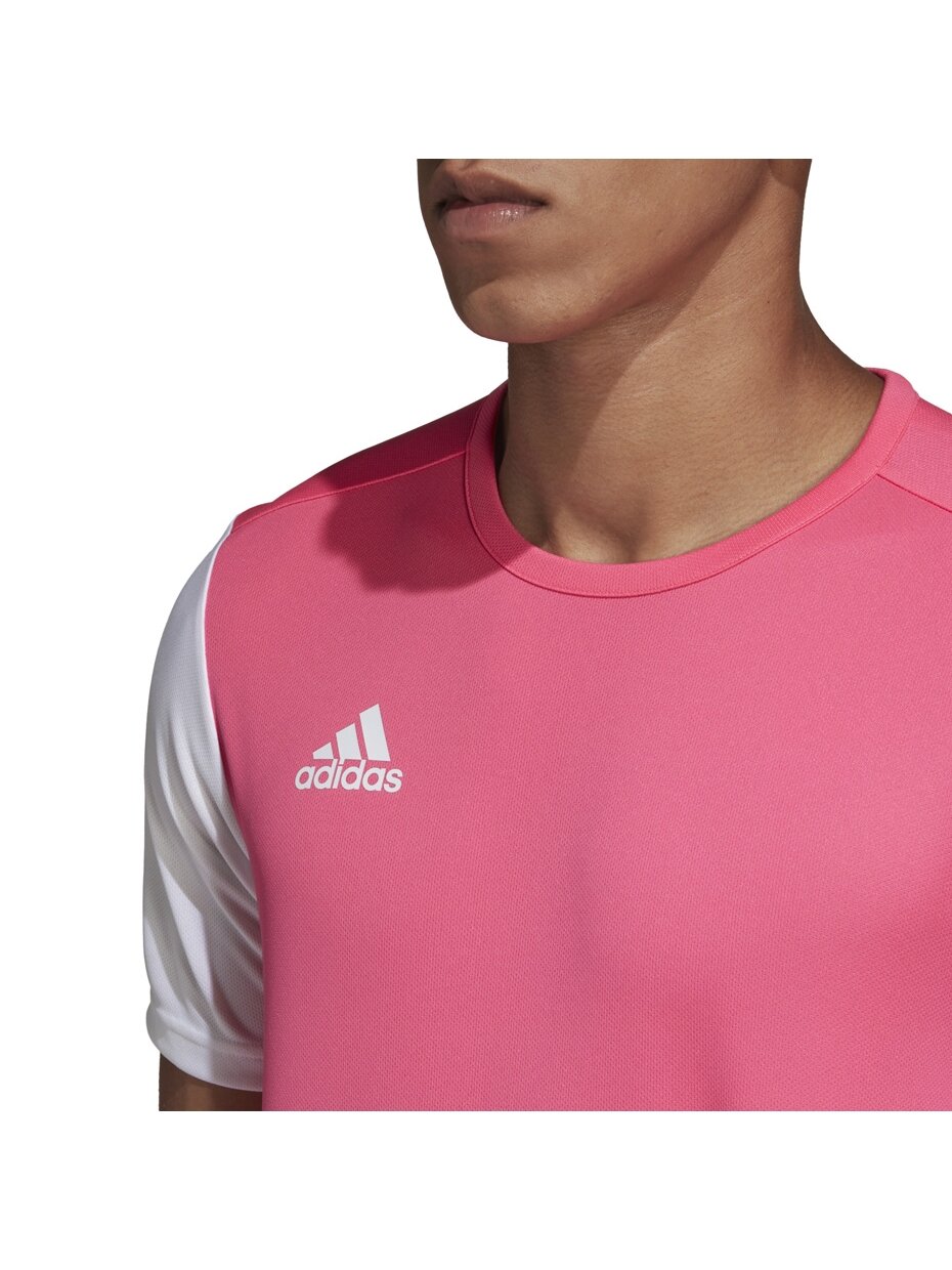 Adidas Estro 19 Jersey JUNIOR vaikiški marškinėliai, rožinė DP3228 3 Adidas Estro 19 Jersey JUNIOR vaikiški marškinėliai, rožinė DP3228 3