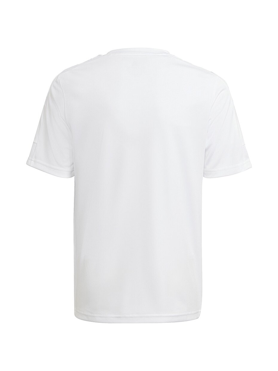 Adidas Squadra 21 Jersey vaikiški marškinėliai, balti GN5740 1 Adidas Squadra 21 Jersey vaikiški marškinėliai, balti GN5740 1