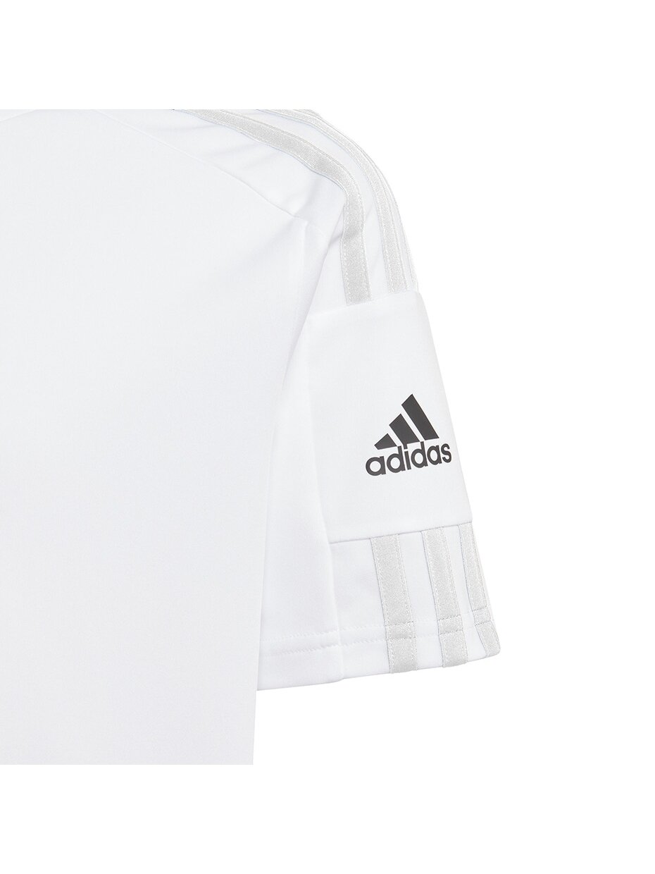 Adidas Squadra 21 Jersey vaikiški marškinėliai, balti GN5740 3