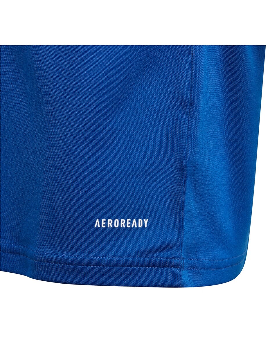 Adidas Squadra 21 Jersey Jaunimo marškinėliai, mėlyni GK9151 Adidas Squadra 21 Jersey Jaunimo marškinėliai, mėlyni GK9151