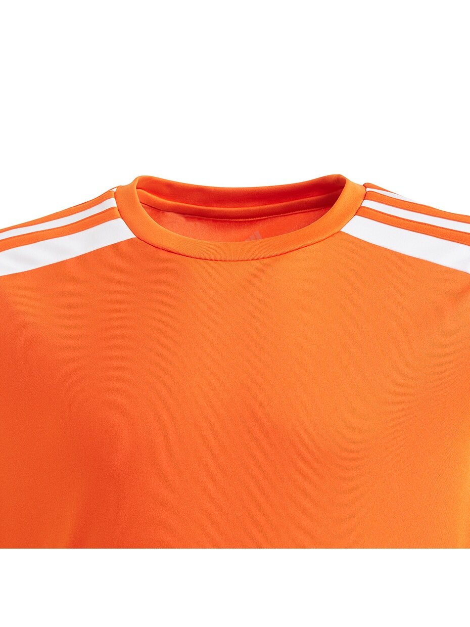 Adidas Squadra 21 Jersey jaunimo marškinėliai, oranžiniai GN8089 2 Adidas Squadra 21 Jersey jaunimo marškinėliai, oranžiniai GN8089 2