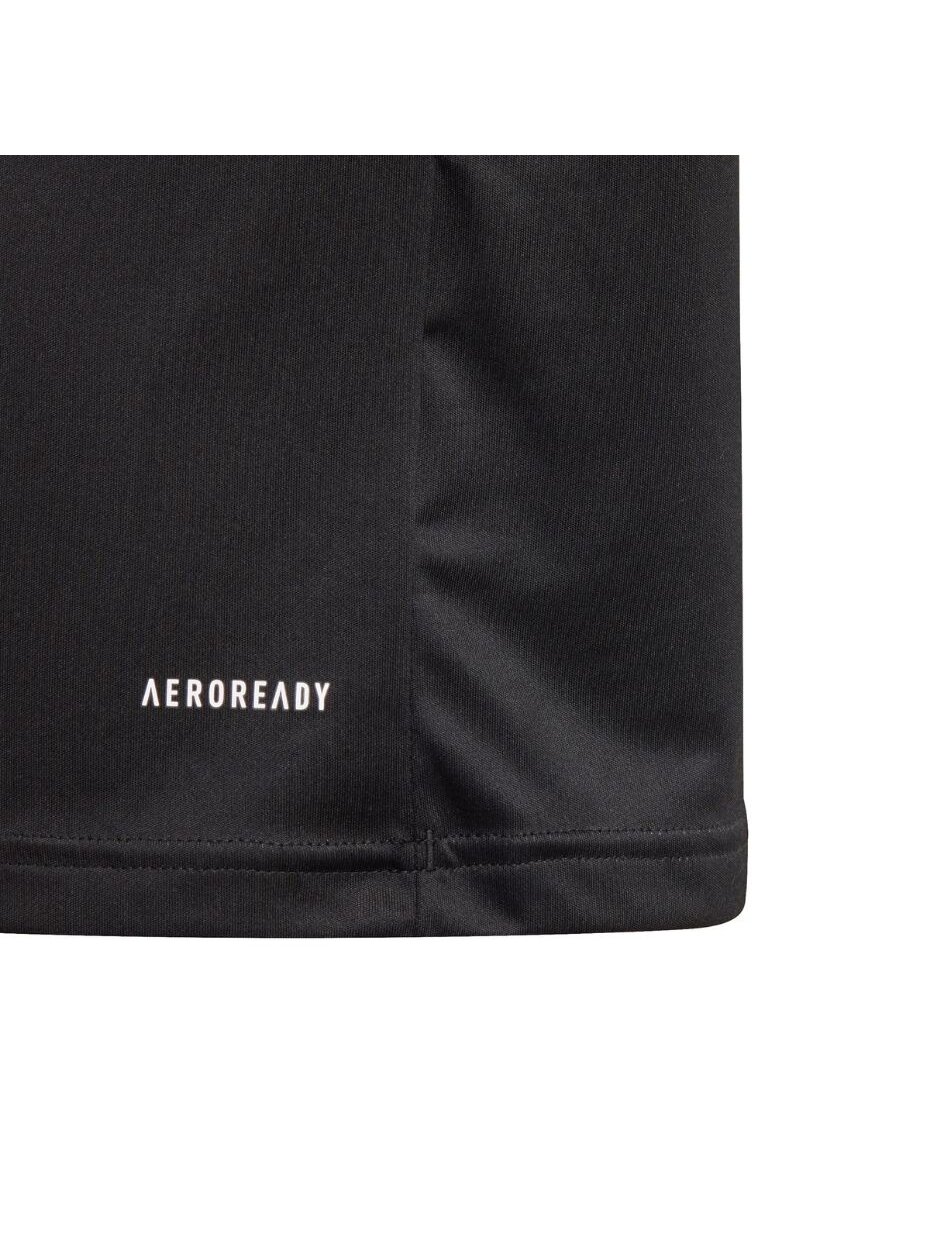 Adidas Squadra 21 Polo vaikiški marškinėliai, juodi GK9558 4