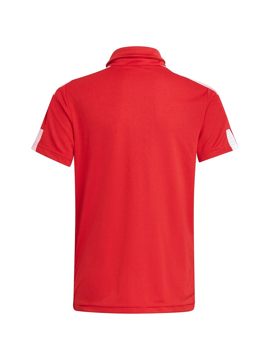 Adidas Squadra 21 Polo vaikiški marškinėliai, raudoni GP6423 1 Adidas Squadra 21 Polo vaikiški marškinėliai, raudoni GP6423 1