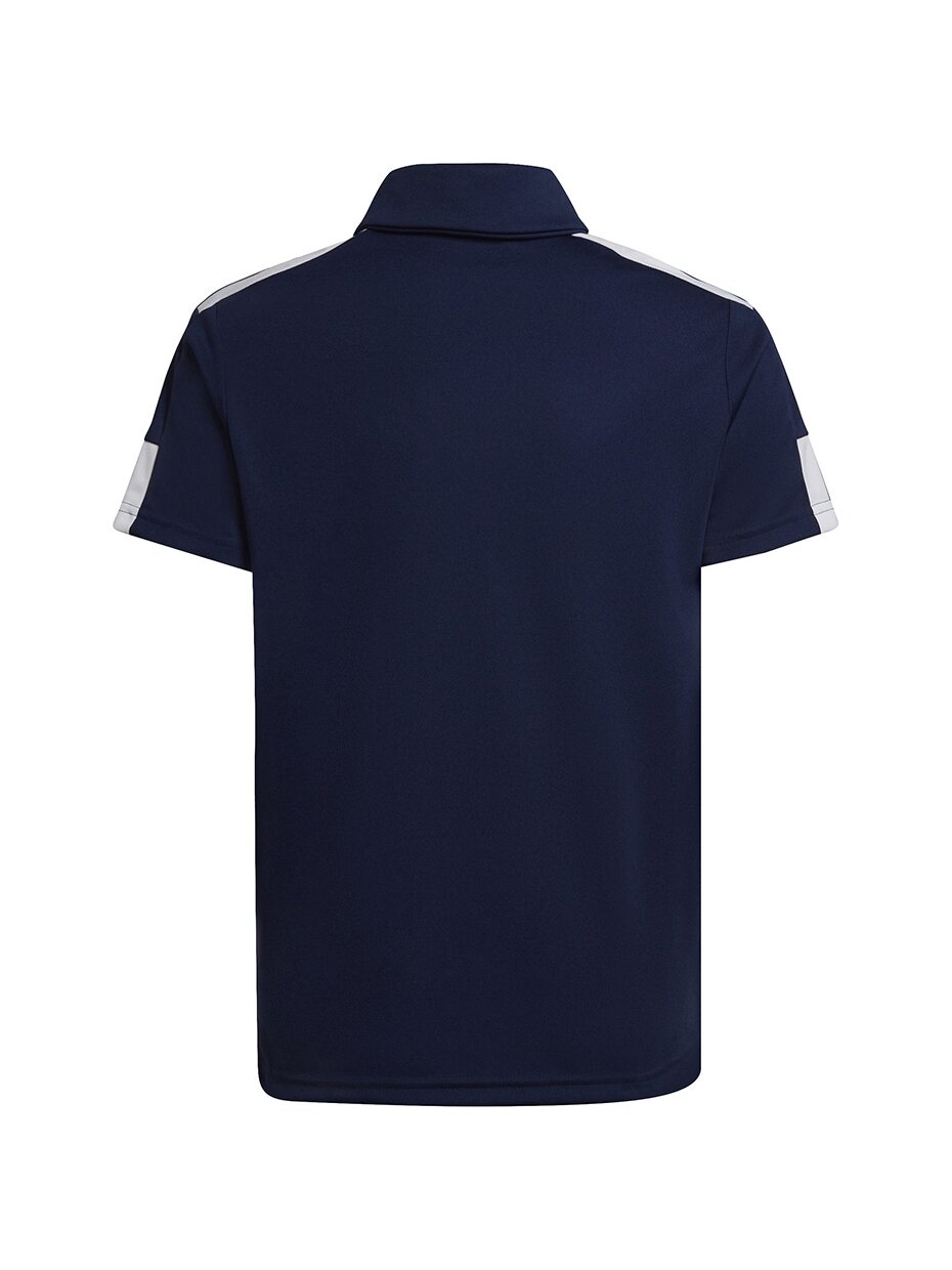Adidas Squadra 21 Polo vaikiški marškinėliai, tamsiai mėlyni HC6274 1 Adidas Squadra 21 Polo vaikiški marškinėliai, tamsiai mėlyni HC6274 1