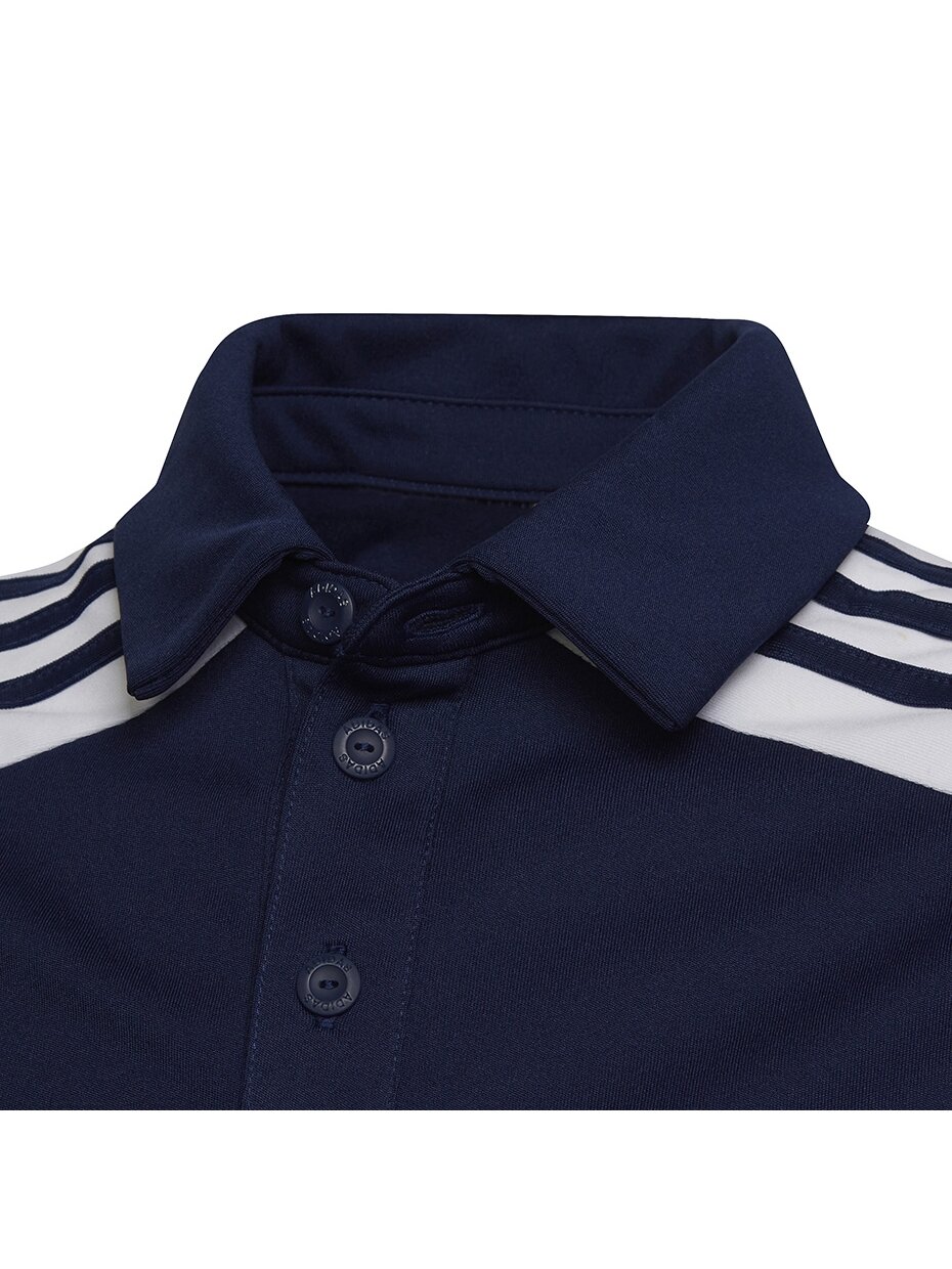 Adidas Squadra 21 Polo vaikiški marškinėliai, tamsiai mėlyni HC6274 4