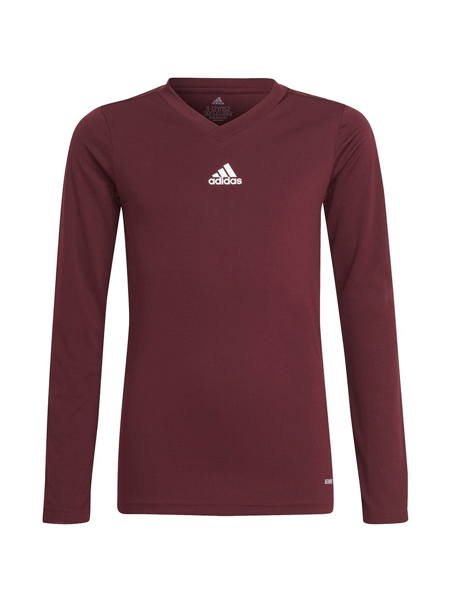 Adidas Team Base vaikiški marškinėliai, bordo GN7510 Adidas Team Base vaikiški marškinėliai, bordo GN7510