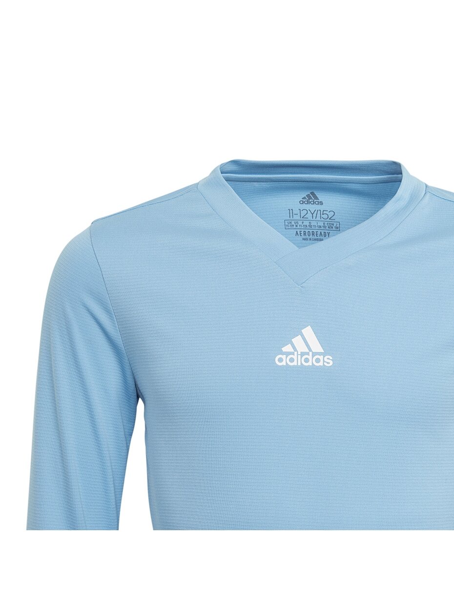 Adidas Team Base Tee vaikiški marškinėliai, mėlyni GN7512 4 Adidas Team Base Tee vaikiški marškinėliai, mėlyni GN7512 4