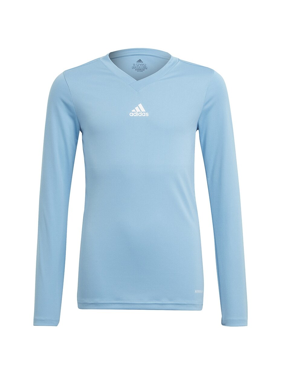 Adidas Team Base Tee vaikiški marškinėliai, mėlyni GN7512 Adidas Team Base Tee vaikiški marškinėliai, mėlyni GN7512