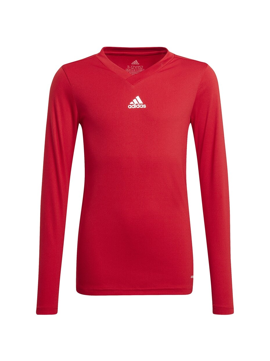 Adidas Team Base Tee vaikiški marškinėliai, raudoni GN5711