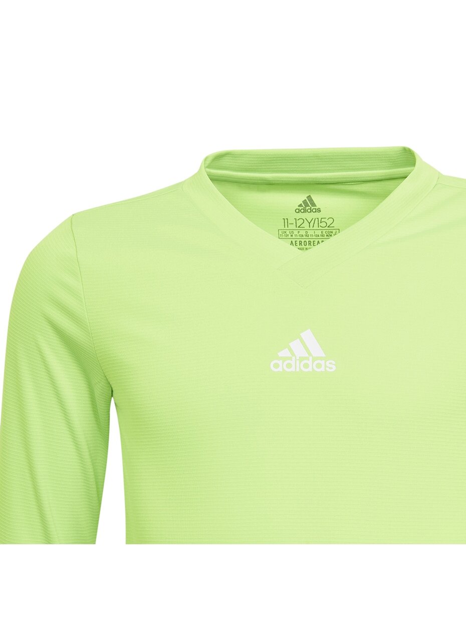 Adidas Team Base Tee vaikiški marškinėliai, lime GN7513 4