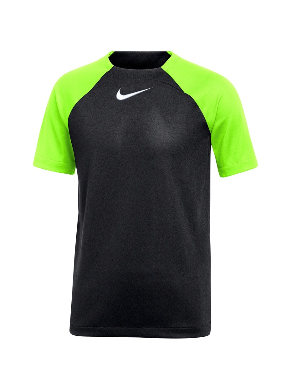 Vaikiški marškinėliai Nike DF Academy Pro SS Top K juoda ir žalia DH9277 010 Vaikiški marškinėliai Nike DF Academy Pro SS Top K juoda ir žalia DH9277 010
