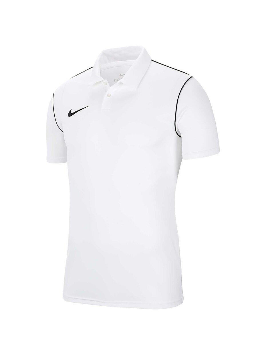 Nike Dry Park 20 Polo jaunimo marškinėliai vaikams, balti BV6903 100 Nike Dry Park 20 Polo jaunimo marškinėliai vaikams, balti BV6903 100