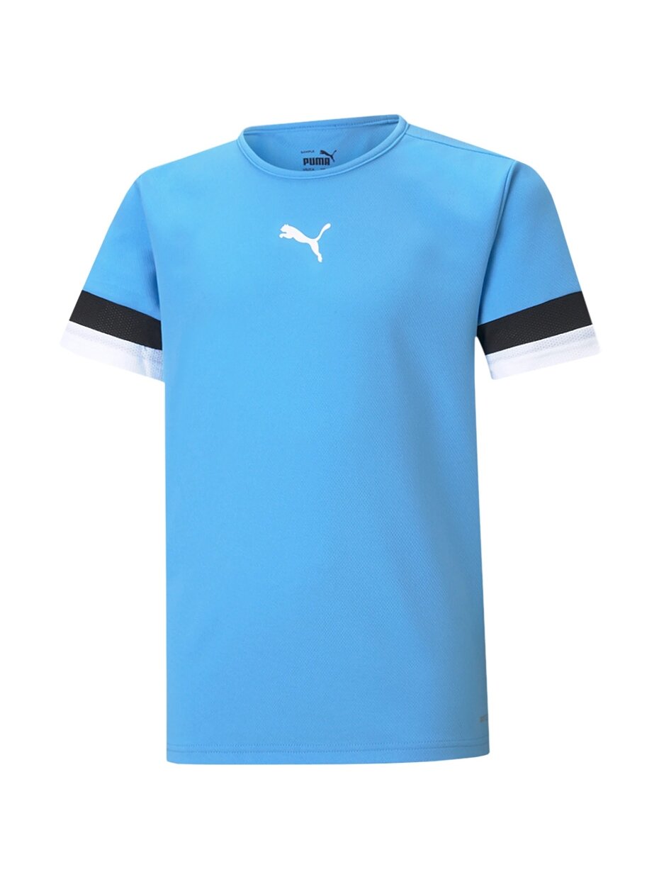 Puma teamRISE Jersey Jr vaikiški marškinėliai, mėlyni 704938 18