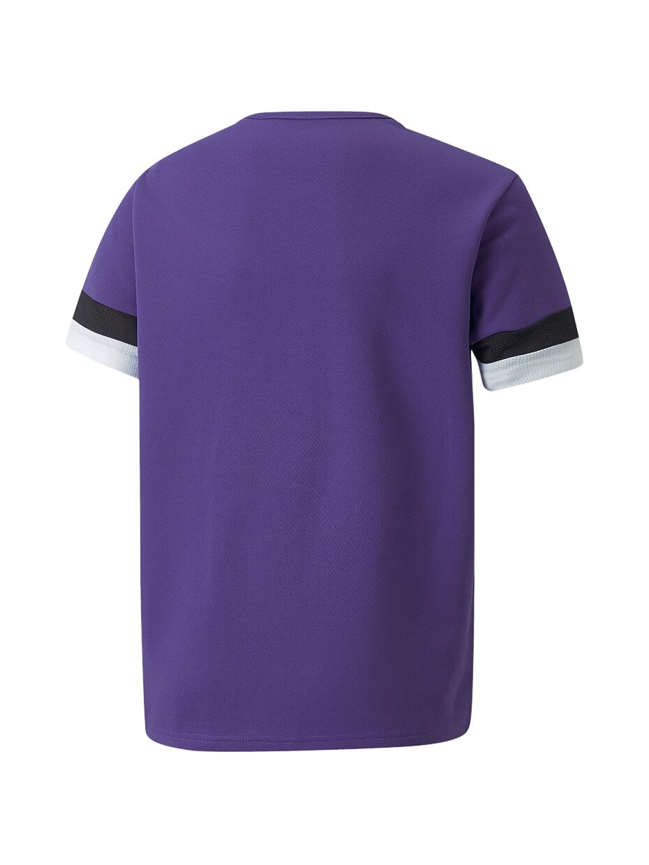 Puma teamRISE Jersey Jr vaikiški marškinėliai violetiniai 704938 10 1