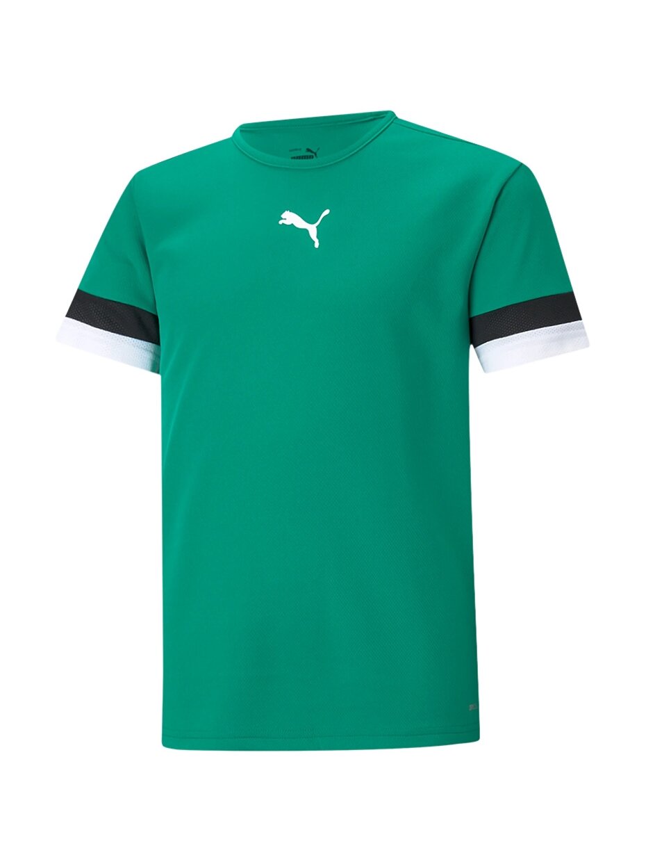 Puma teamRISE Jersey Jr vaikiški marškinėliai žali 704938 05