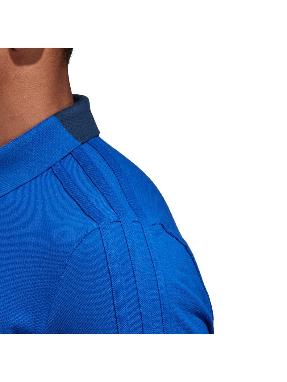 Adidas vyriška polo marškinėliai Condivo 18 Cotton mėlyni CF4375 5
