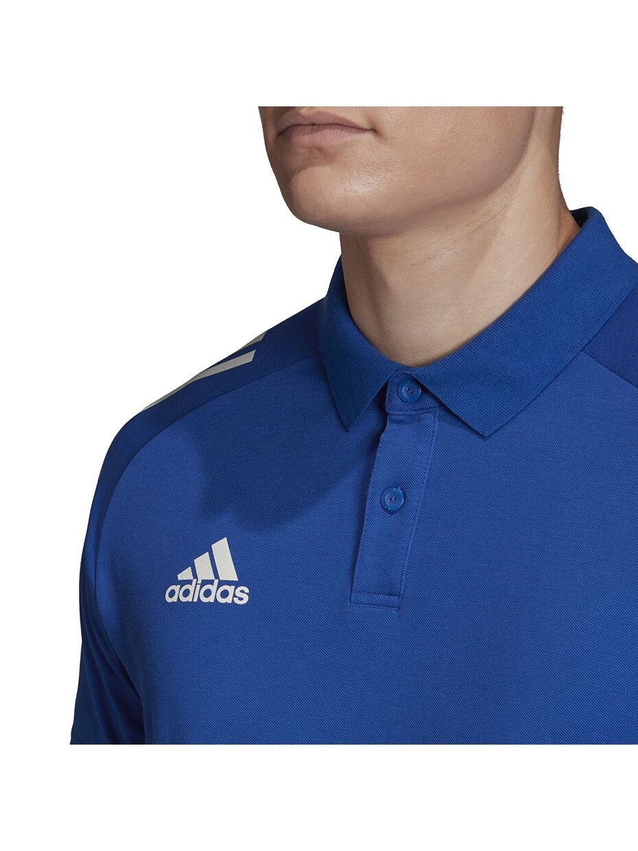 Adidas Condivo 20 Polo vyriški marškinėliai mėlynos ir baltos spalvos ED9237 6 Adidas Condivo 20 Polo vyriški marškinėliai mėlynos ir baltos spalvos ED9237 6