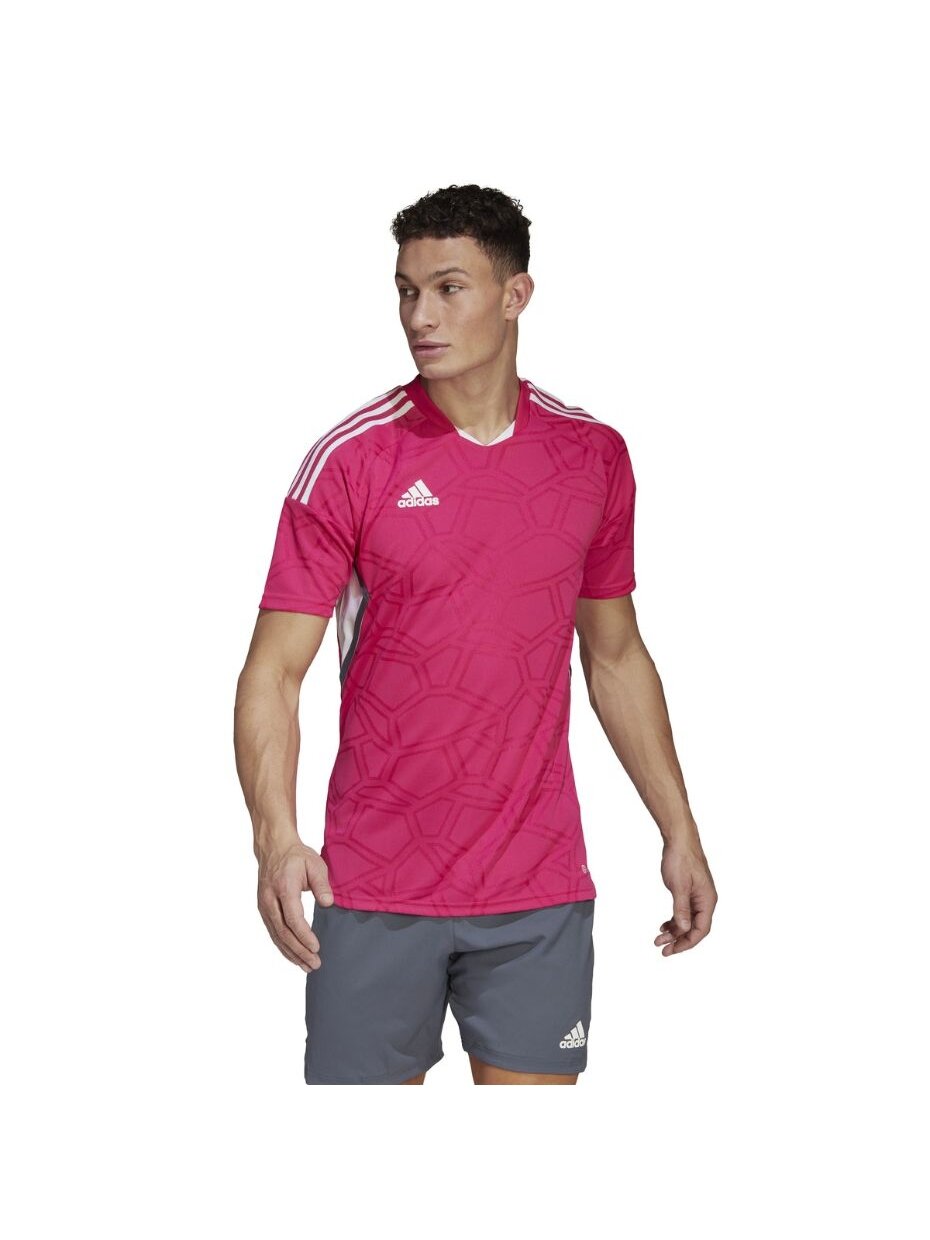 Vyriški marškinėliai Adidas Condivo 22 Match Day Jersey, rožinė HE2947 2 Vyriški marškinėliai Adidas Condivo 22 Match Day Jersey, rožinė HE2947 2