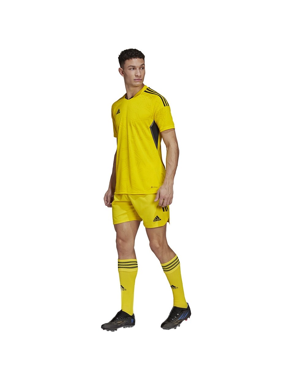 Vyriški marškinėliai Adidas Condivo 22 Match Day Jersey, geltoni HA3518 7